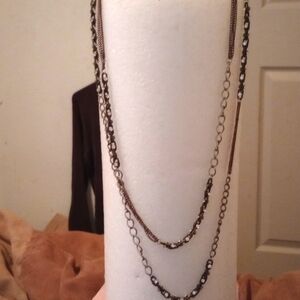 🎆2/$20 NWOT ZARA Long gorgeous attention getting necklace.